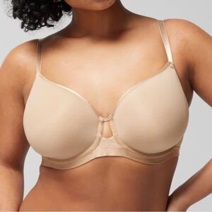 Soma Lightest Lift Smooth Perfect Coverage T-Shirt Bra Nude Size 38DD